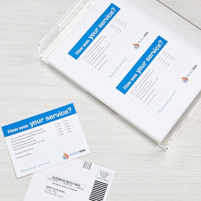 Exact 90 lb. Index Paper, 8.5" x 11", White, 250 Sheets/Pack (40311 / 49311)