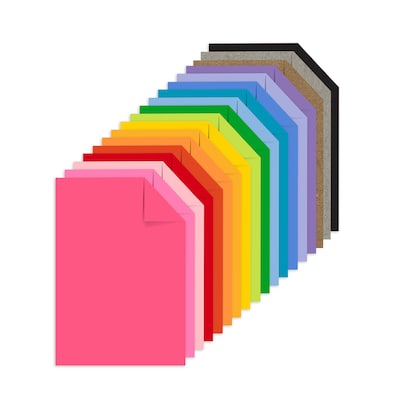 Neenah Paper Creative Collection 65 lb. Cardstock Paper, 4.5 x 6.5, Assorted Colors, 72 Sheets/Pac