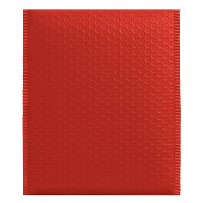 10 x 13 Bubble Mailer, Holiday Red, 25/pack (2021102)