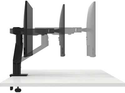 Dell Adjustable Dual Monitor Arm, Up to 27", Black (DELL-MDA20)