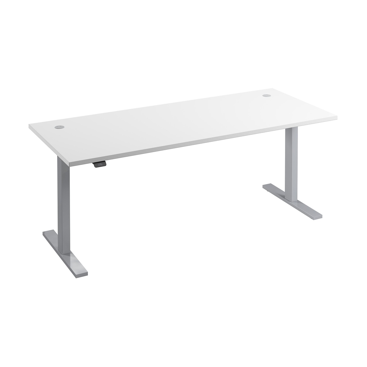 Bush Business Furniture Move 60 Series 72W Electric Height Adjustable Standing Desk, White (M6S7230WHSK)