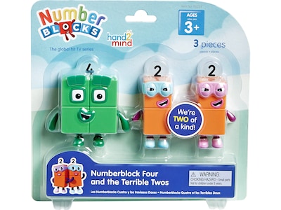 hand2mind Numberblocks Four and The Terrible Twos (95355)