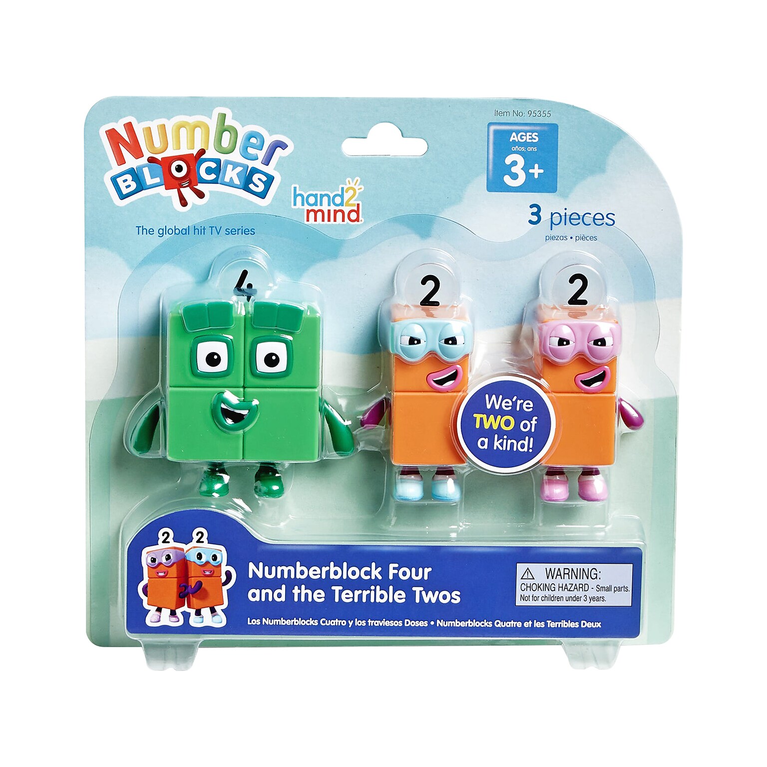 hand2mind Numberblocks Four and The Terrible Twos (95355)
