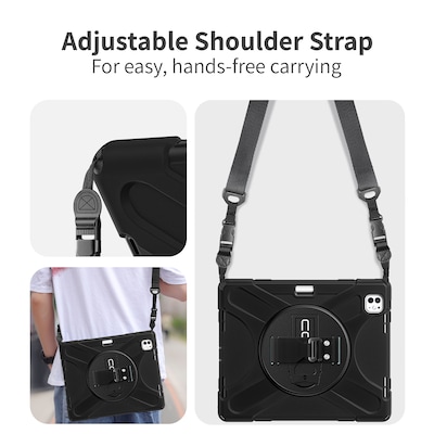 CODi iPad Essentials Bundle: Rugged Case 13" Pro (M4/M5) + Screen Protector, Black (TK000008)