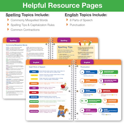 2026-2027 Global Printed Products Earth 8.5" x 11" Academic Year Weekly & Monthly Student Planner, Paperboard Cover
