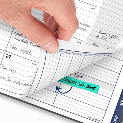 2027 AT-A-GLANCE DayMinder 8.5" x 11" Weekly & Monthly Appointment Book, Plastic Cover, Gray (GC520-07-27)