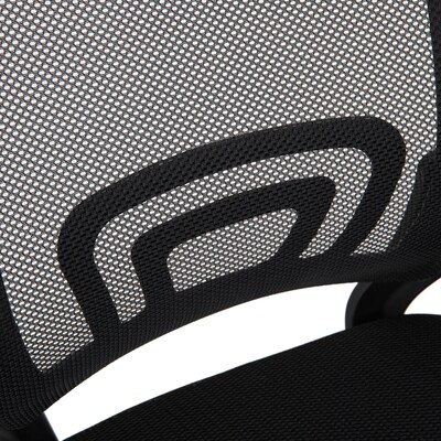 Mind Reader Ergonomic Mesh Swivel Computer and Desk Chair, Black (OFFCHAIR-BLK)