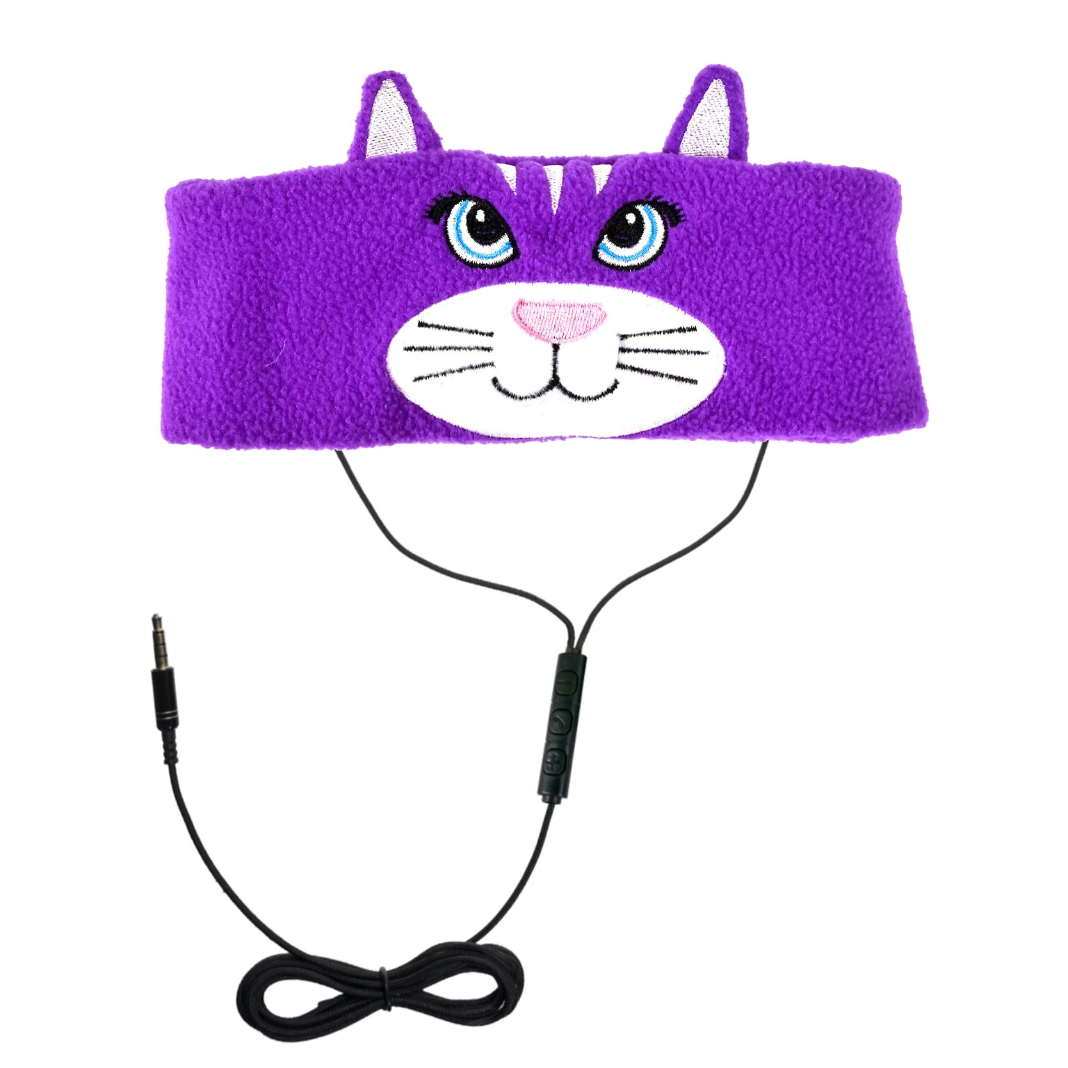 Contixo H1 Adjustable Fleece Headband Headphones, Cat (CNXH1CAT)