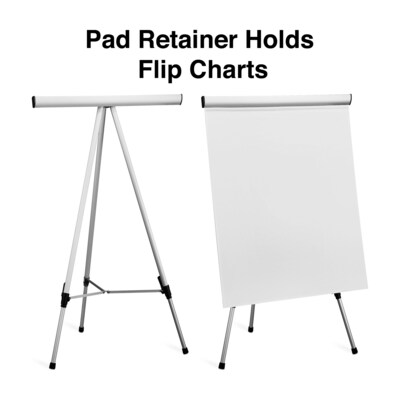 Quill Brand® HD Flipchart/Easel, Aluminum (28221US/50450US)