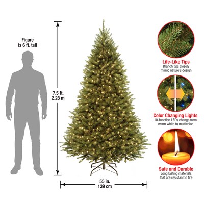 National Tree Company Kingswood Fir Artificial Christmas Trees (KW7-D53-75)