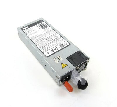Dell PowerEdge 495W EPS Platinum Redundant Power Supply, Silver (N24MJ)