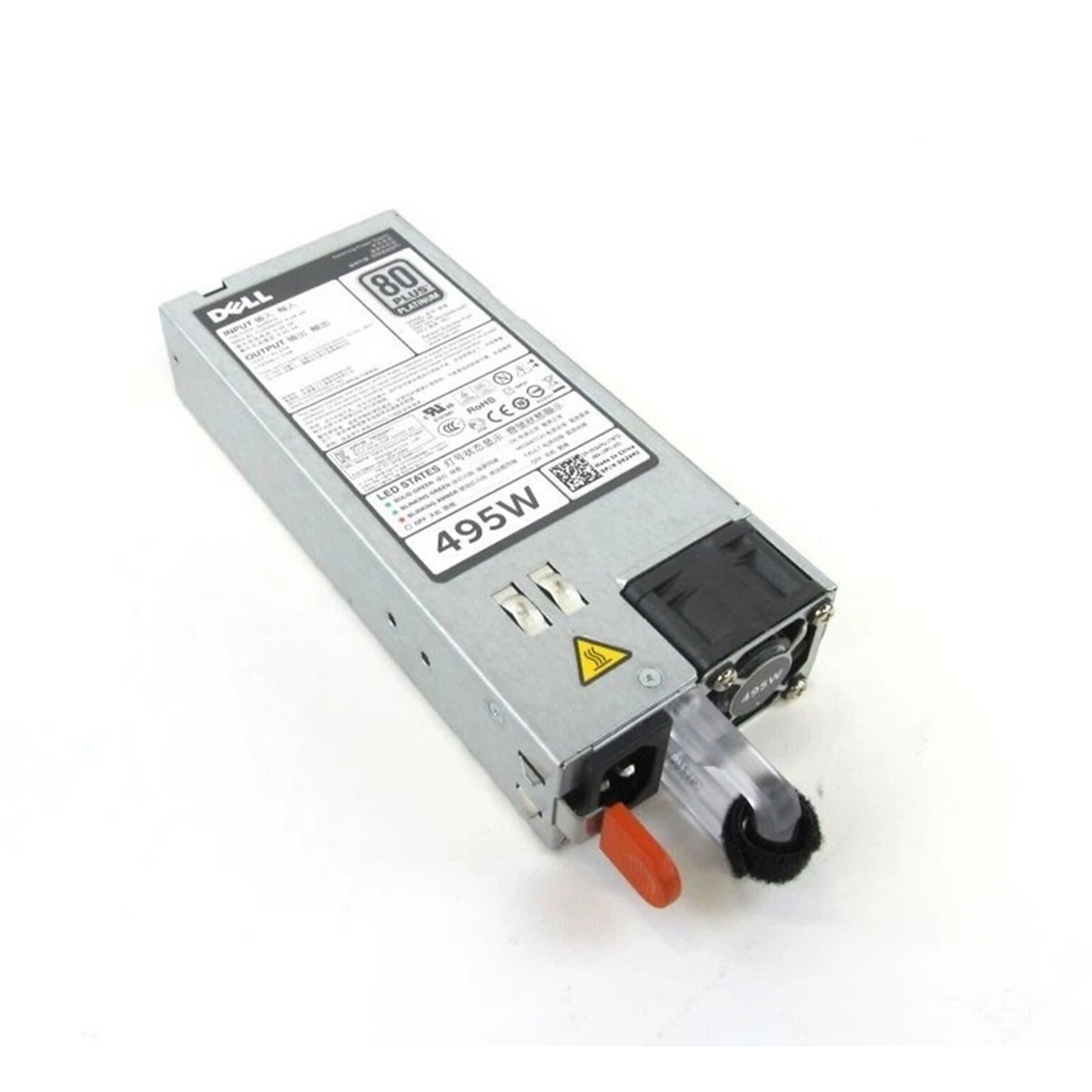 Dell PowerEdge 495W EPS Platinum Redundant Power Supply, Silver (N24MJ)