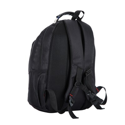 DUKAP ECHO Laptop Compatible Backpack, Large, Black (B-DKECH-3613)