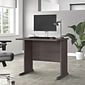 Bush Business Furniture Studio A 36"W Small Computer Desk, Storm Gray (SDD136SG)