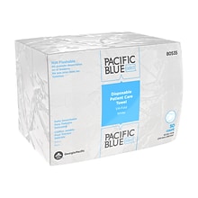 Soft-n-Fresh Patient Care Premium Disposable Wash Cloths, 1/4 Fold, White, 13 x 13, 50/PK (80535)
