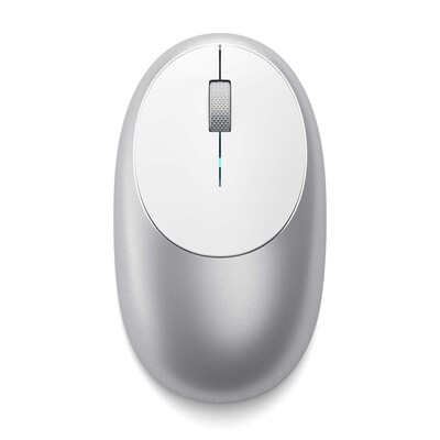 Satechi M1 Wireless Ambidextrous USB Mouse, Silver (ST-ABTCMS)