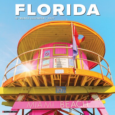 2027 Willow Creek Florida  12 x 12 Monthly Wall Calendar (60247)