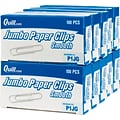 Quill Brand® Jumbp Paper Clips, 10,000/Carton (P1JGCT)