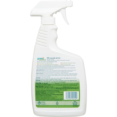 Clorox Commercial Solutions Green Works Bathroom Cleaner Spray, 24 oz. (00452)