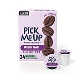 Pick Me Up Provisions™ French Roast Coffee Keurig® K-Cup® Pods, Dark Roast, 24/Box (52966)