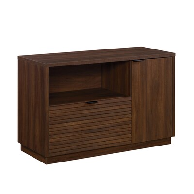 Sauder Palo Alto File Cabinet, Letter/Legal Size, 29H x 46W x 19D, Spiced Mahogany (427825)