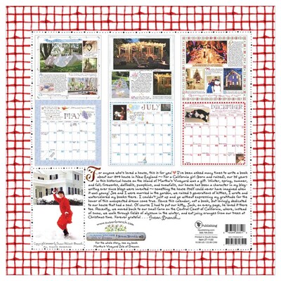 2027 TF Publishing Susan Branch 12" x 12" Monthly Wall Calendar, Multicolored (27-1120)
