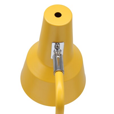 Simple Designs Sleek Essentials LED Desk Lamp, 15.2", Yellow (LD1078-YLW)