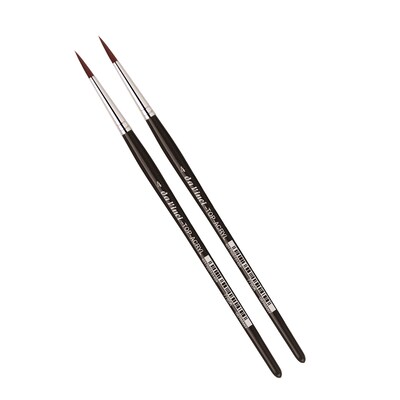 da Vinci TOP-ACRYL Oil and Acrylic Synthetic Bristle, Round Brush, 2/Bundle (DVXVA7785K4-2)