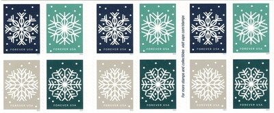 USPS Winter Whimsy Forever 20 Postage Stamps (FOR-WHIMSY-20)