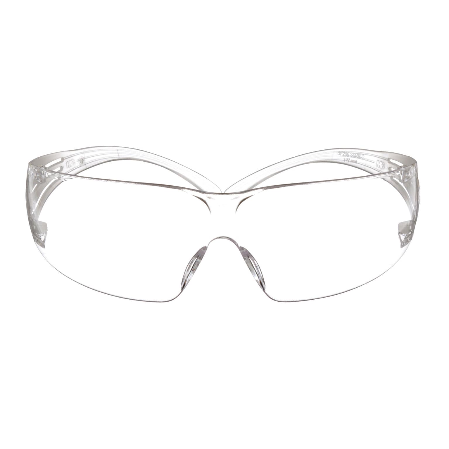 3M SecureFit Protective Eyewear, Clear Lens (SF201AF)