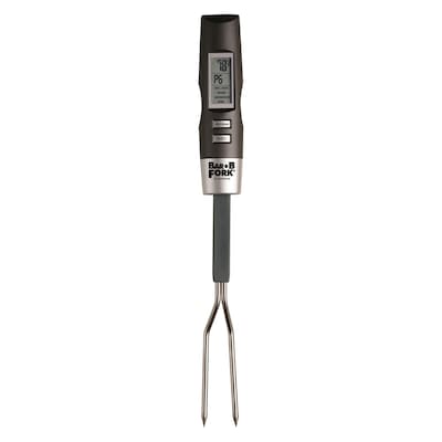 Maverick BarBFork Stainless Steel Digital Grilling Fork Thermometer, Gray (ET-54C)