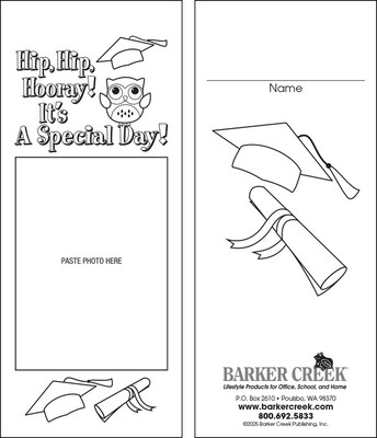 Barker Creek Celebrate Graduation/Promotion Bookmark Set, 60/Pack (LL2192)