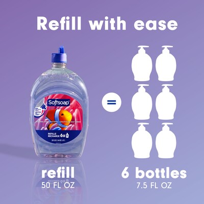 Softsoap Aquarium Ready To Use Liquid  Soap Refill, Original Scent (61046102)