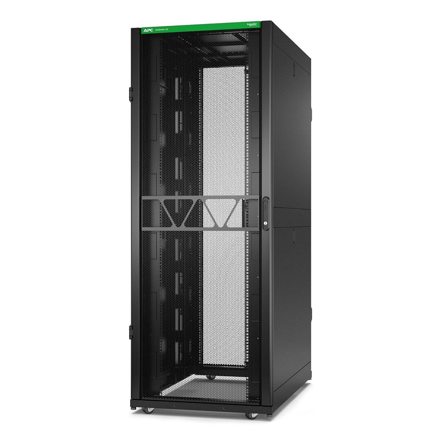 APC NetShelter SX 42U Server Cabinet Enclosure, Black (AR3350B2)