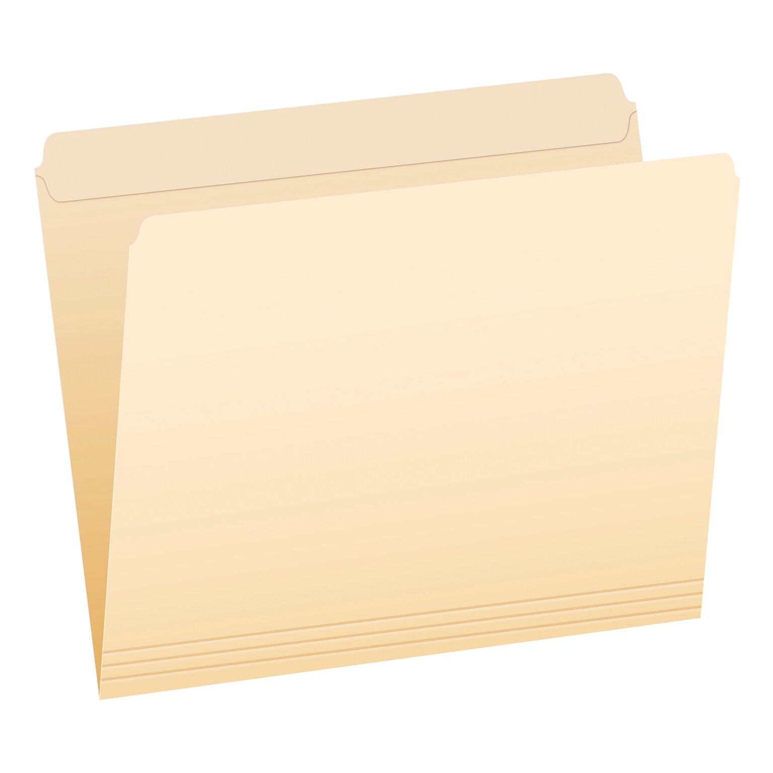 Pendaflex Recycled Heavy Duty File Folder, Straight Cut, Letter Size, Manila, 100/Box (R752)