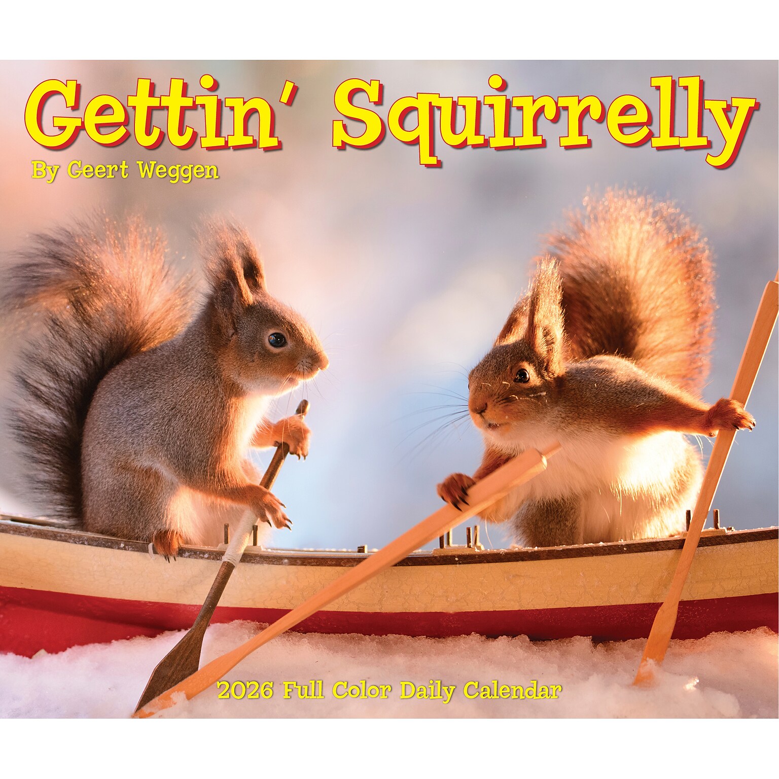 2026 Willow Creek Gettin Squirrelly 6.2 x 5.4 Day-to-Day Calendar (54185)