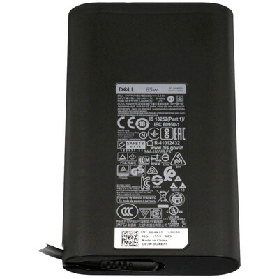Dell 65 Watt Laptop AC/DC Power Adapter Charger for Laptop, Black (JNKWD)