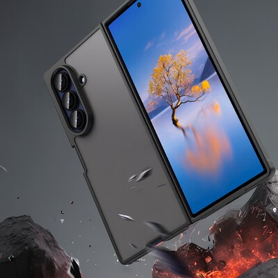 SaharaCase Venture Series Slim Case for Galaxy Z Fold7, Scorpion Black (CP00874)