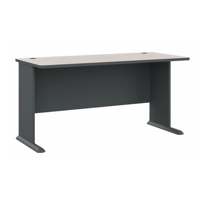 Bush Business Furniture Cubix 60W Desk, Slate (WC8460A)