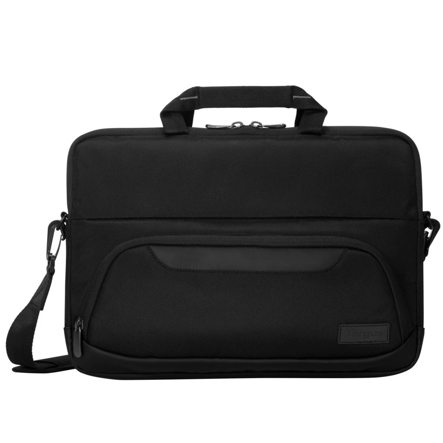 Targus Mobile Elite 14 Nylon Water-Resistant Laptop Bag, Black (TBS579GL)