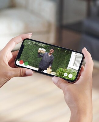 Ring WiFi Smart Video Doorbell & Chime, Black (B09NLDYGHQ)