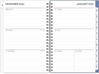 2025 Blue Sky Cocorrina 5 x 8 Weekly & Monthly Planner, Plastic Cover, Multicolor (143694-25)