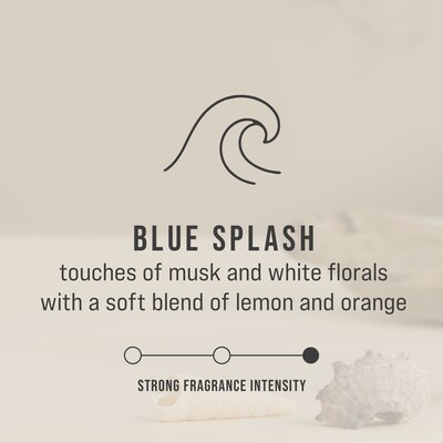 Rubbermaid TCell Passive Air Systems & Accessories, Blue Splash, 6/Carton (FG402112)