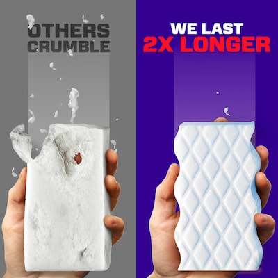 Mr. Clean Magic Eraser Sponge, White, 5 Pads/Pack (22875)