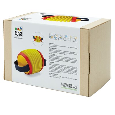 PlanToys 3.94 Wooden Concertino Toy Percussion Instrument (PTS6401)