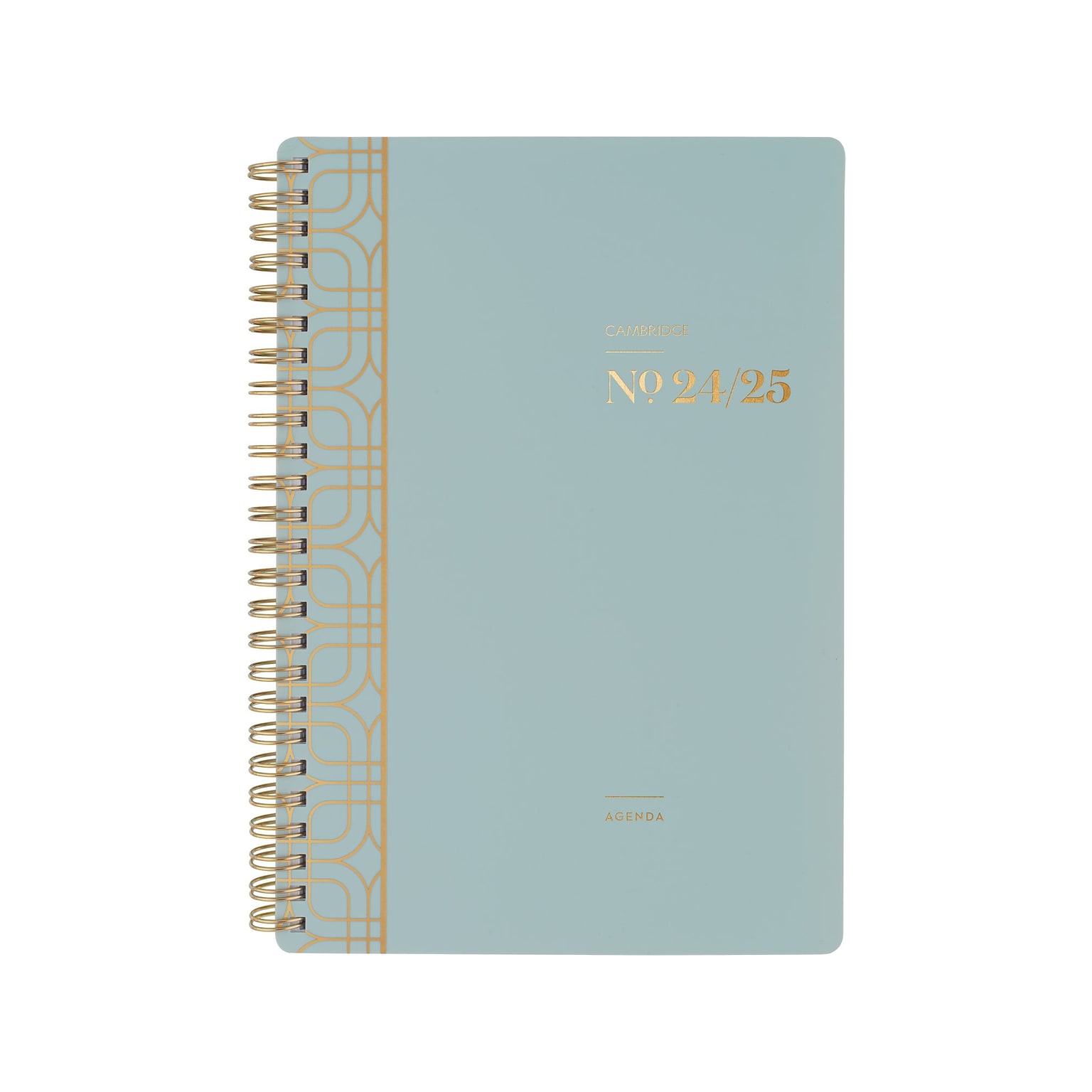 2024-2025 Cambridge WorkStyle Classic 5.5 x 8.5 Academic Weekly & Monthly Planner, Plastic Cover, Mellow Frost
