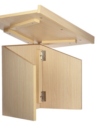 AdirOffice 19" Tabletop Lectern, Medium Oak (661-05-MEO-PKG)