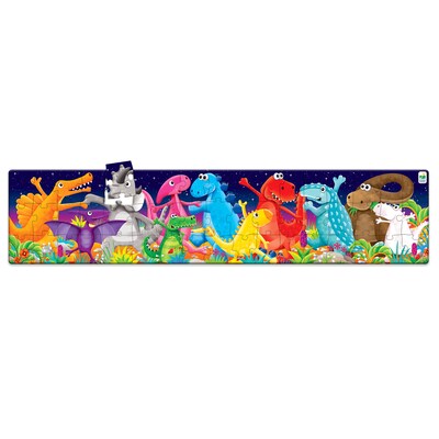 The Learning Journey 51-Piece Long & Tall Puzzles - Color Dancing Dinos (LJI423929)