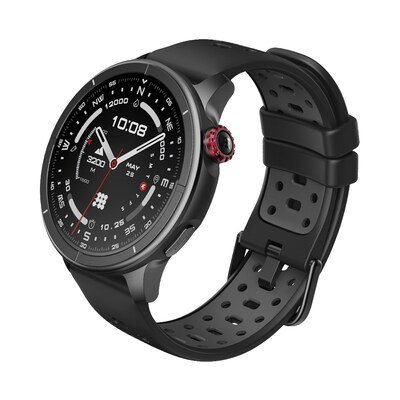 Cubitt AURA Pro 2 Smartwatch, GPS, 37.5mm, Aluminum Case, Black, Silicone Band (CT-AURAP2-1)