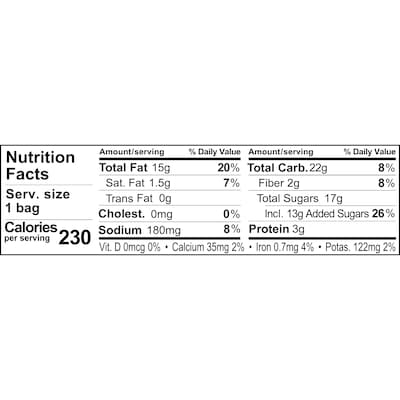 Sahale Snacks Gluten Free Maple Pecans Glazed Trail Mix, 1.5 oz., 18/Carton (9386900018)